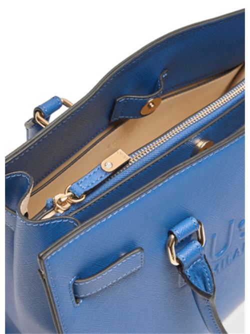 borsa donna a mano/tracolla logo ecopelle dust blue LIU JO | AA5149-E0087X0682